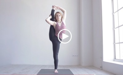 gymnastics yoga video