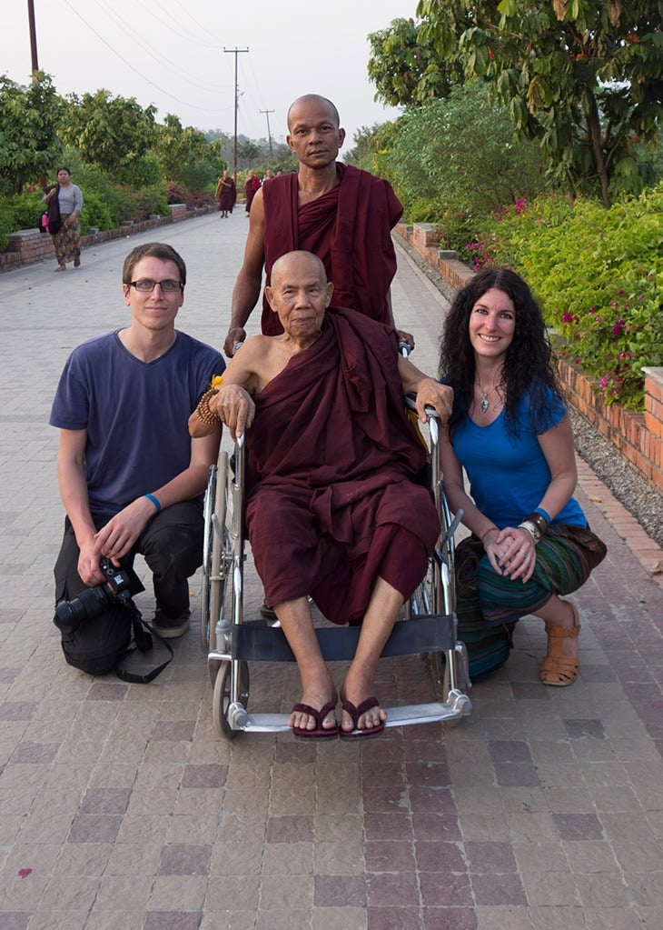 Lumbini-Monk