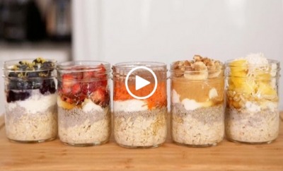 5 overnight oatmeal recipes