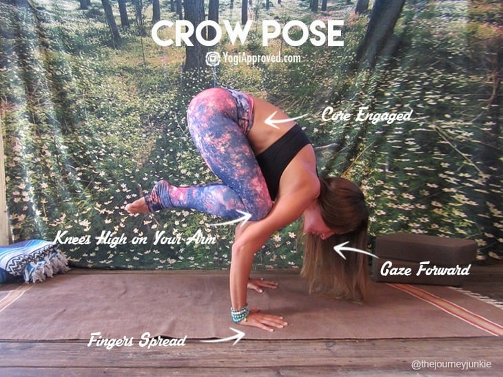 6 Yoga Poses To Help You Learn Arm Balances