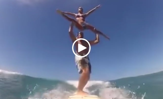 Surfing Yoga Video