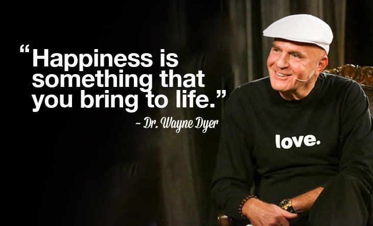 Wayne W. Dyer Quote: “There is no stress in the world, only people