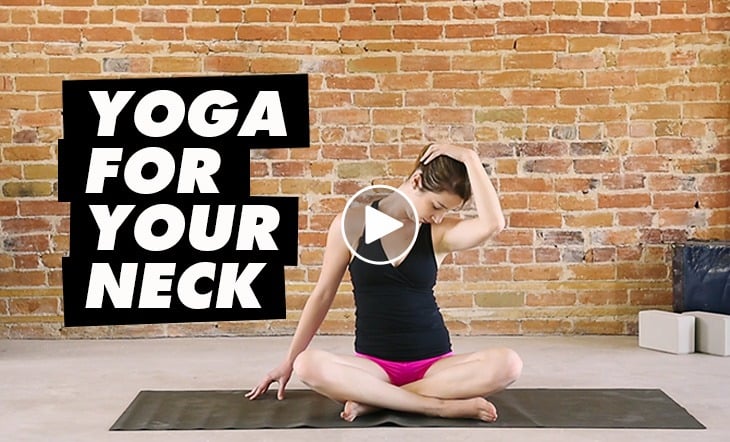 2 Gentle Yoga Poses for Neck and Shoulder Pain Relief Video