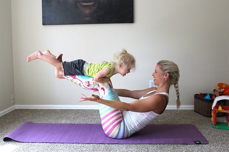 Child's Pose Yoga