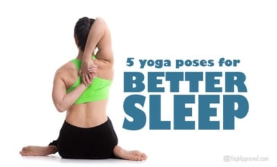 yoga poses for better sleep