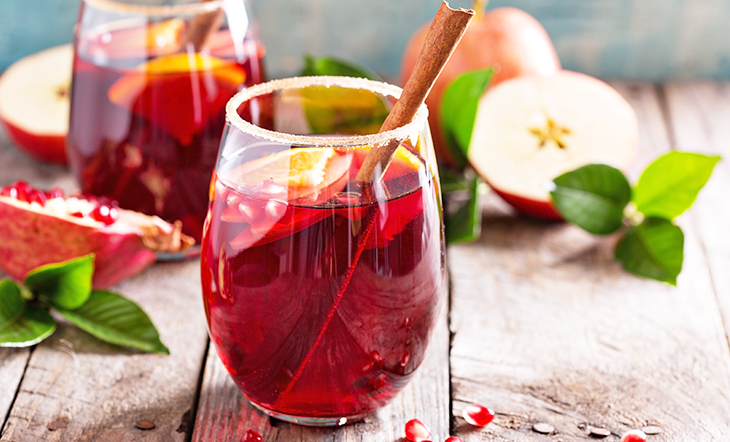 Fall Sangria Recipe Seasonal Fruits