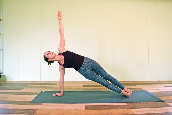 Chaturanga Dandasana (Four-Limbed Staff Pose) - Yoga Asana