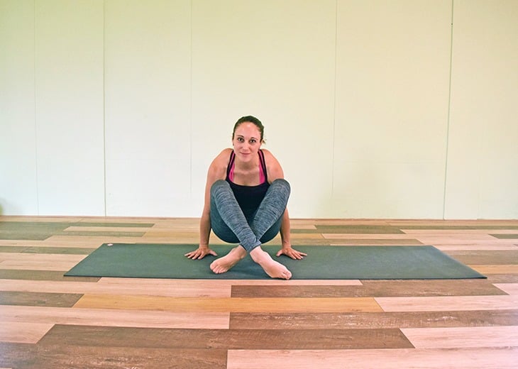 6 Yoga Poses To Help You Learn Arm Balances