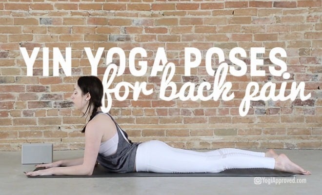 Yin Yoga Poses For Back Paind