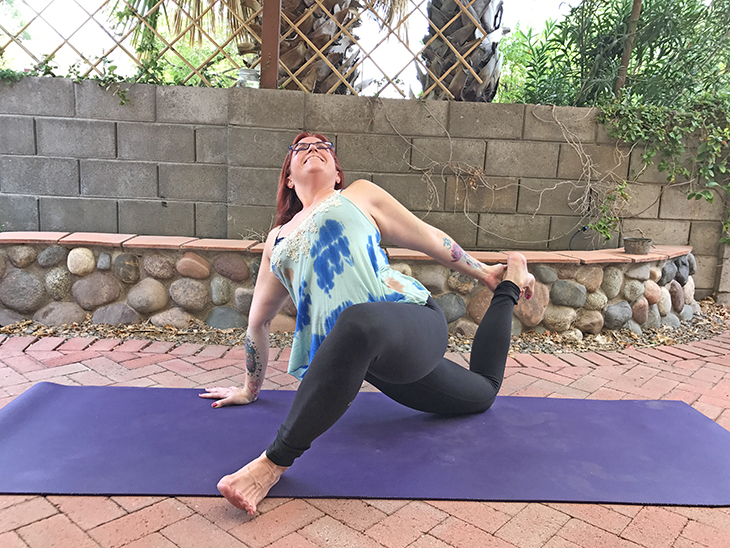 Camatkarasana (Wild Thing) — Nourishing Storm