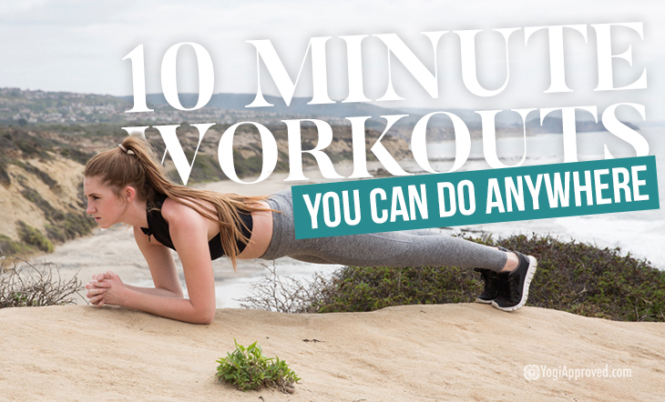 A Pilates Routine You Can Do Anywhere in Under 10 Minutes - The