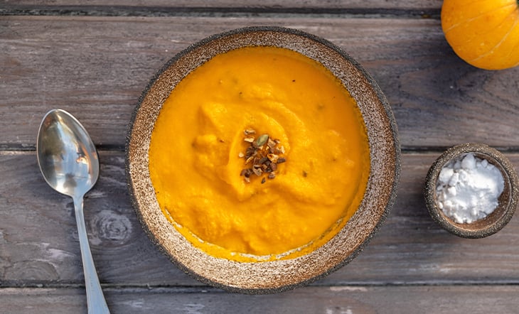 This Hearty Pumpkin Ginger Soup Recipe Is Perfect for Fall