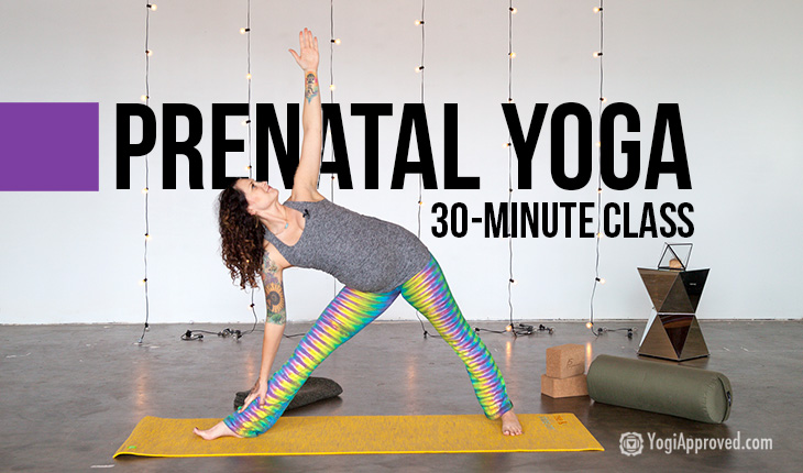 Practice This Relaxing Prenatal Yoga Class (Free 30-Minute Video)