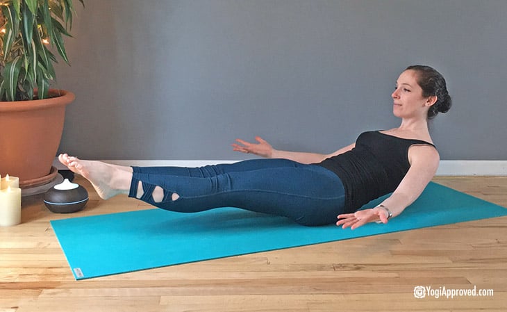 Premium Photo  Shes pulling off that pose perfectly full length shot of a  sporty woman practicing yoga at home