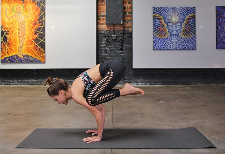 Teaching Cues and Alignment Tips for Parsva Bakasana, Side Crow Pose |  Ambuja Yoga