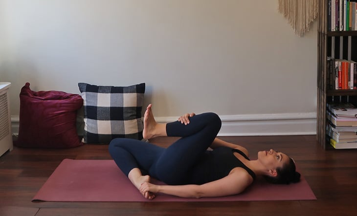 Reclining discount quad stretch