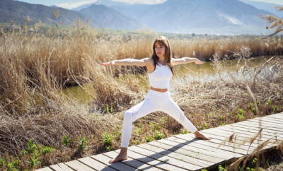 warrior pose