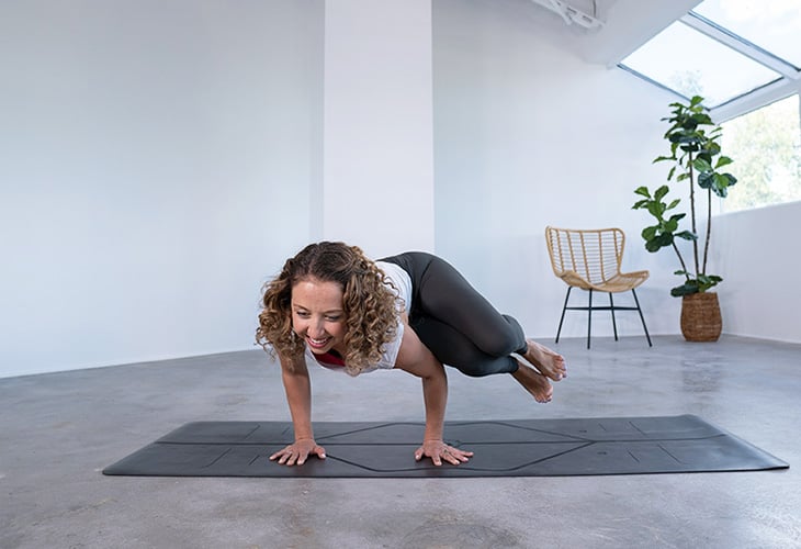 Side Crow Pose