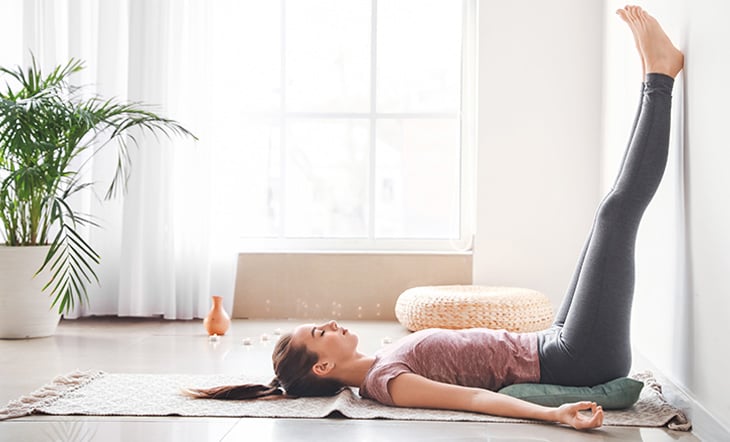 A One-Strap Restorative Yoga Sequence for Self-Care