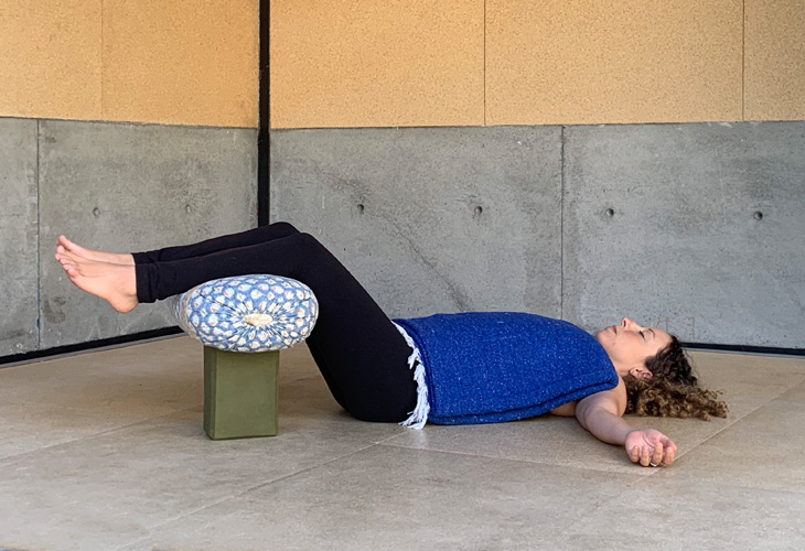 yin poses supported savasana