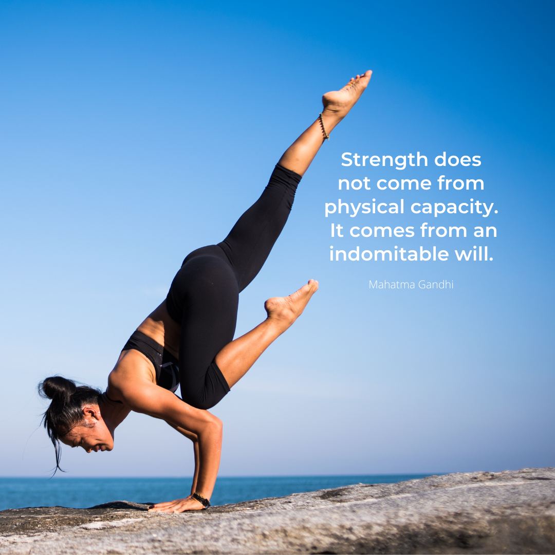 Strength does not come from physical_capacity. It comes from an indomitable will