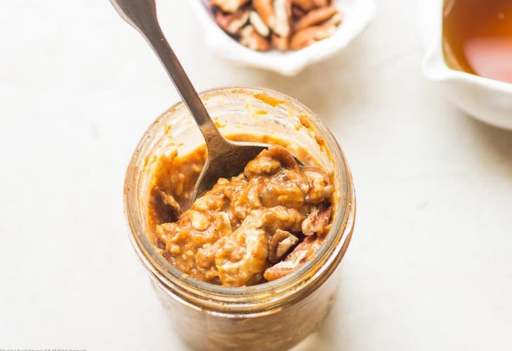 Pumpkin Pie Overnight Oats