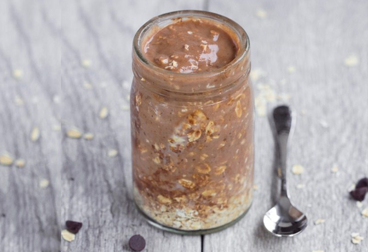 chocolate overnight oats