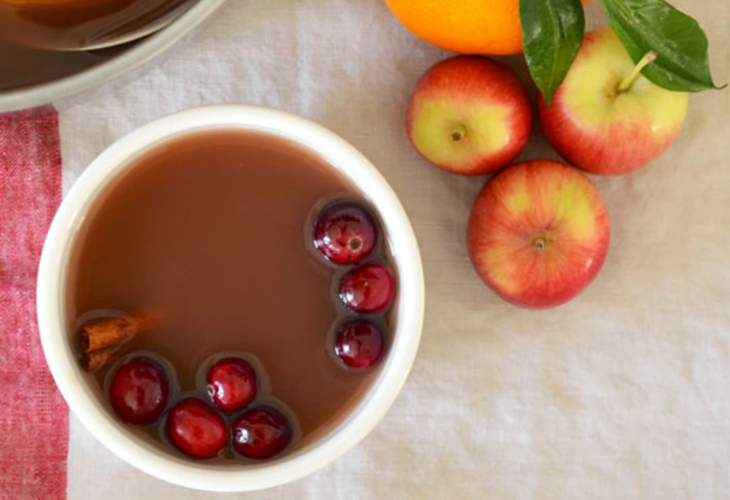 Mulled Cranberry Apple Cider