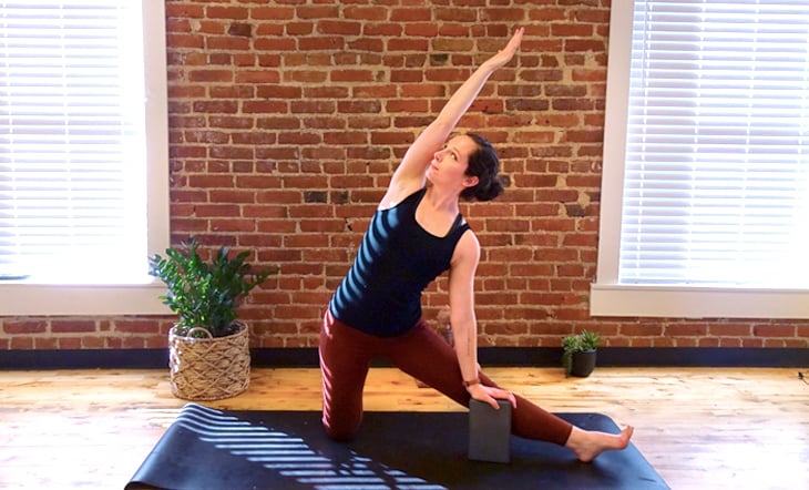 Premium Photo  Two caucasian women exercise doing the yoga pose stretching  at home with yoga ball