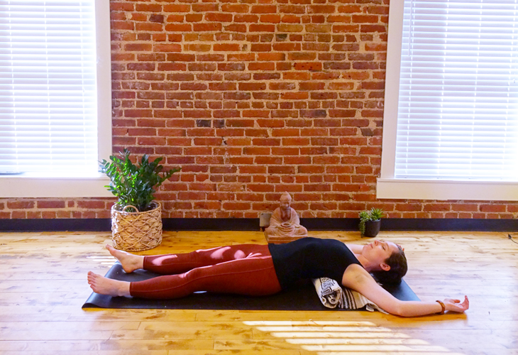 Supported Savasana