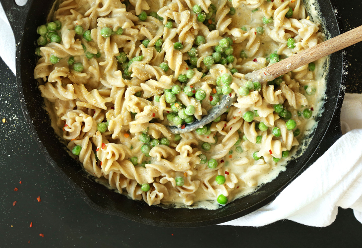 Vegan Creamy Fettuccine Alfredo