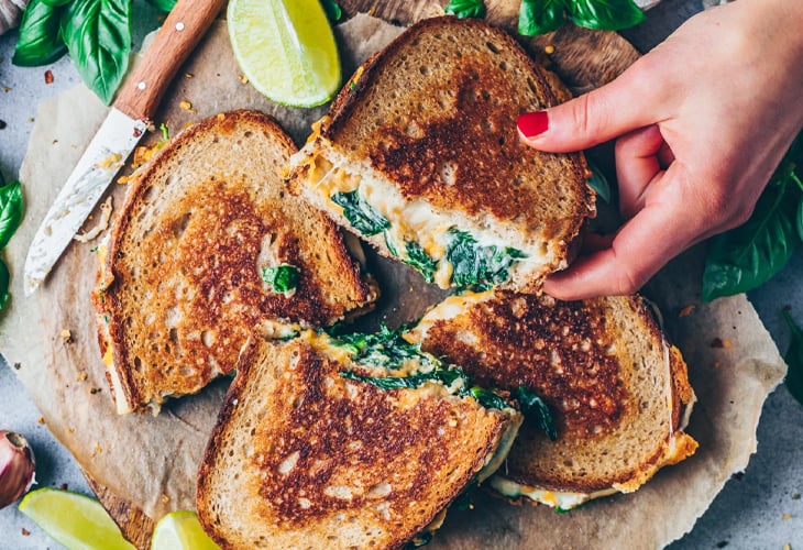 Vegan Grilled Cheese