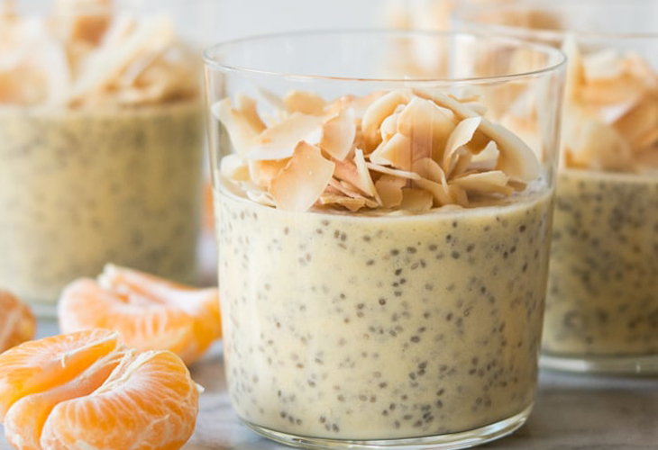 creamsicle chia pudding