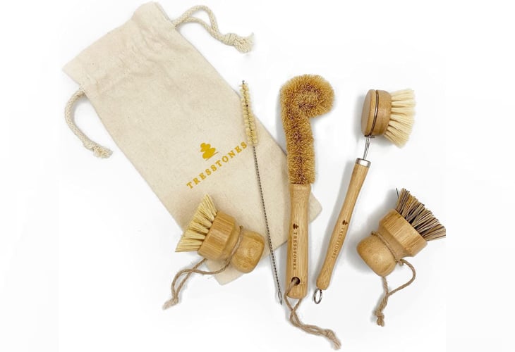 wooden dish brushes