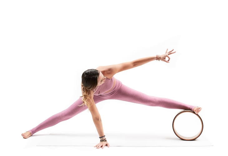 How to Use a Yoga Wheel in 7 Fun Poses | YouAligned.com