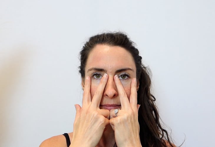 face yoga eyes