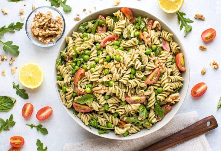 Vegan Pesto Pasta Salad