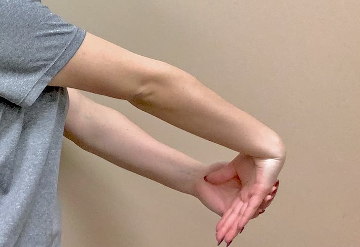 Forearm stretch online