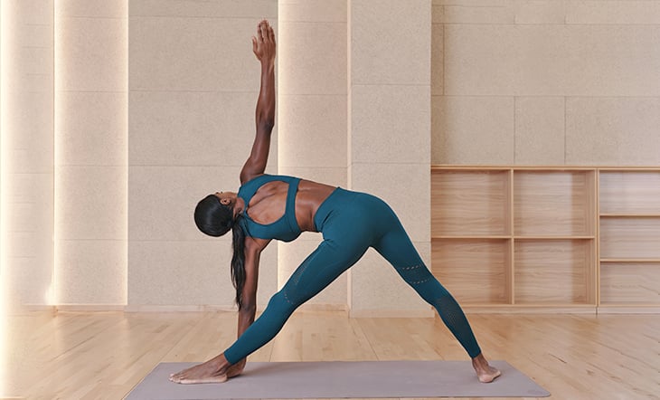 Utthita Trikonasana: Extended Triangle Pose Variations | Iyengar Yoga